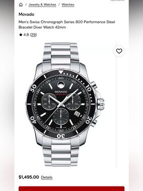 Movado Series 800